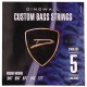 Bass String set. 5-string. Long-Scale Stainless US5LSS