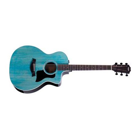 214ce DLX LTD, Maple/Sitka, Trans Blue Top