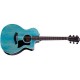 214ce DLX LTD, Maple/Sitka, Trans Blue Top
