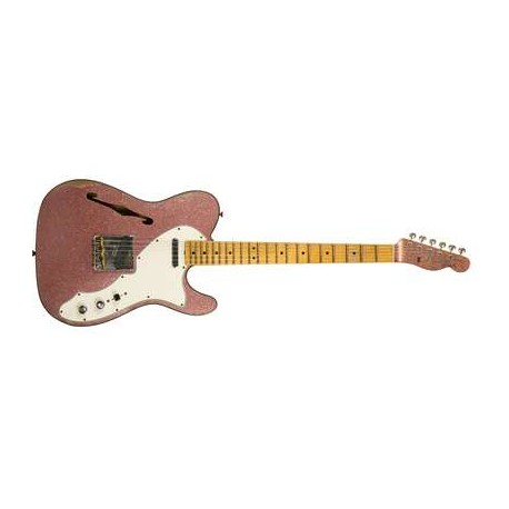 Limited Edition '60S Custom Tele Thinline Relic Champagne Sparkle 9231012552