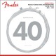 Nickel-Plated Steel RoundWound LS 7250L 40-100 - 0737250403