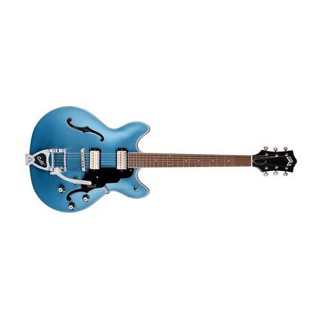 Guild Starfire I DC w/Guild Vibrato Tailpiece Pelham Blue