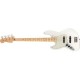 Player Jazz Bass Left-Handed Maple Polar White 0149922515